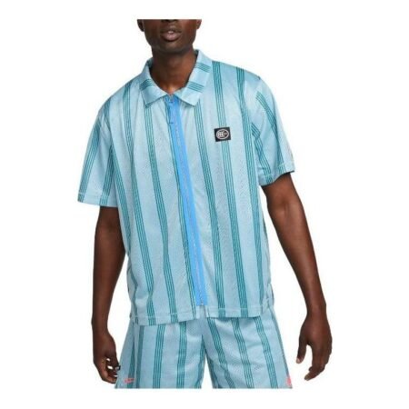Nike Kevin Durant Full-Zip Short-Sleeve Basketball Top 'Sky Blue' DX0342-442