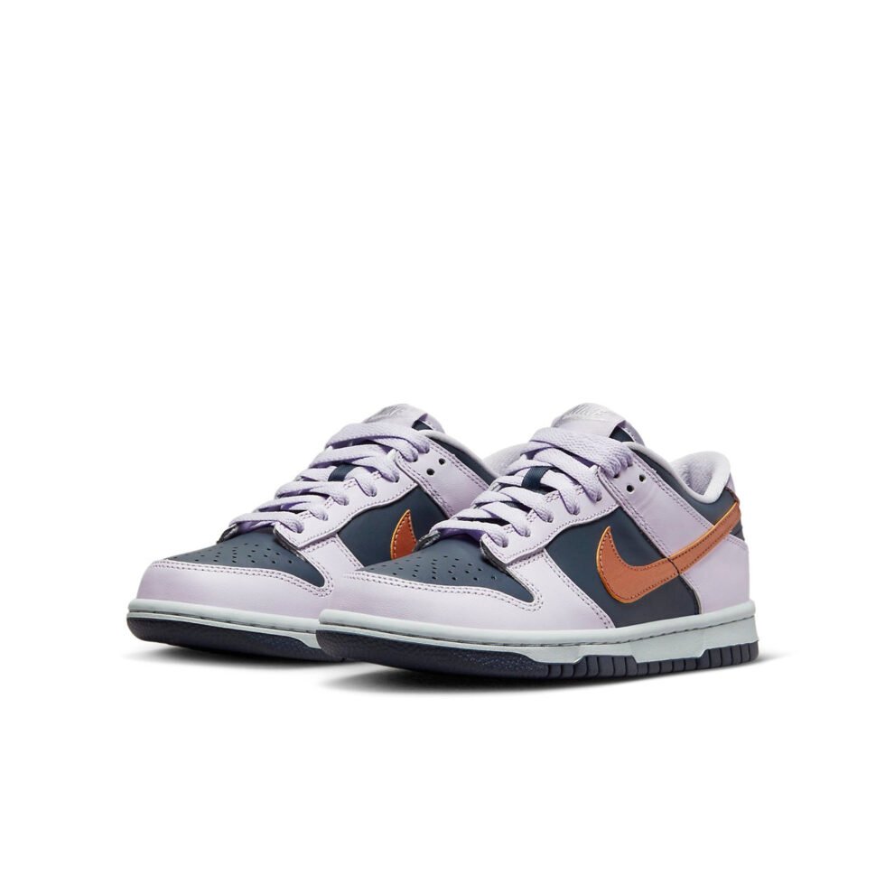 (GS) Nike Dunk Low SE 'Copper Swoosh' DX1663-400 - Image 3