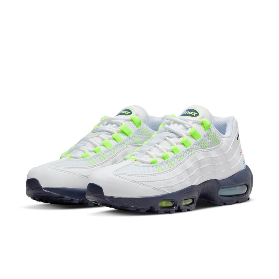 Nike Air Max 95 EC 'Multi-Color Swoosh' DX1819-100 - Image 3