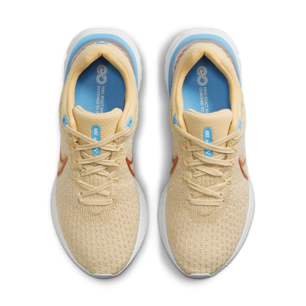 (WMNS) Nike React Infinity Run Flyknit 3 'Sesame Metallic Copper' DX1937-200 - Image 4