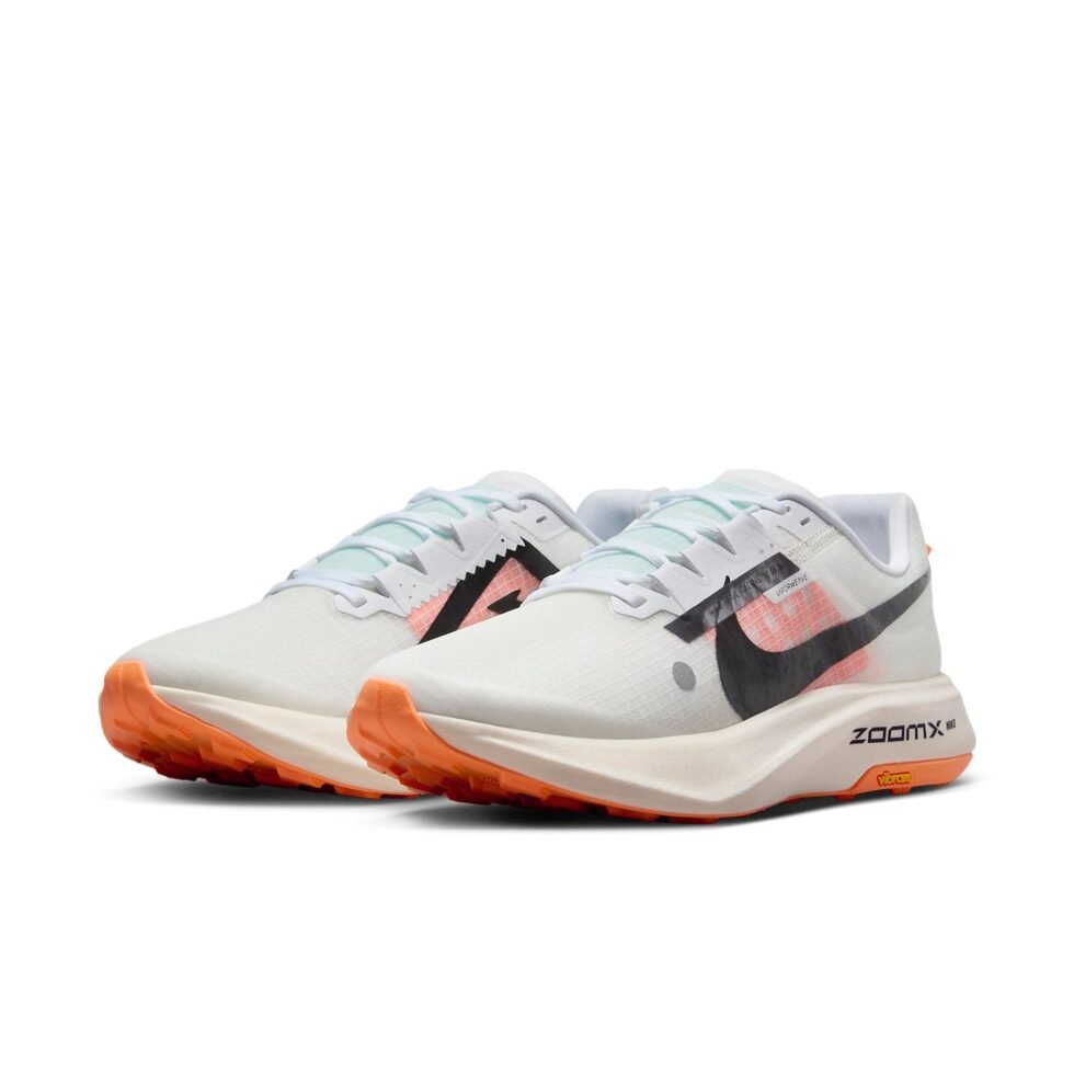 Nike ZoomX Ultrafly Trail 'Prototype Pale Ivory Total Orange' DX1978-100 - Image 2