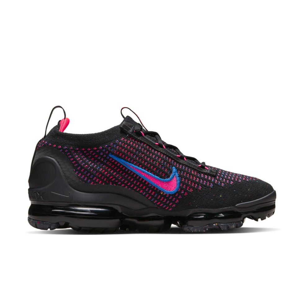 (WMNS) Nike Air VaporMax Flyknit 'Black Hyper Pink' DX2355-001 - Image 2