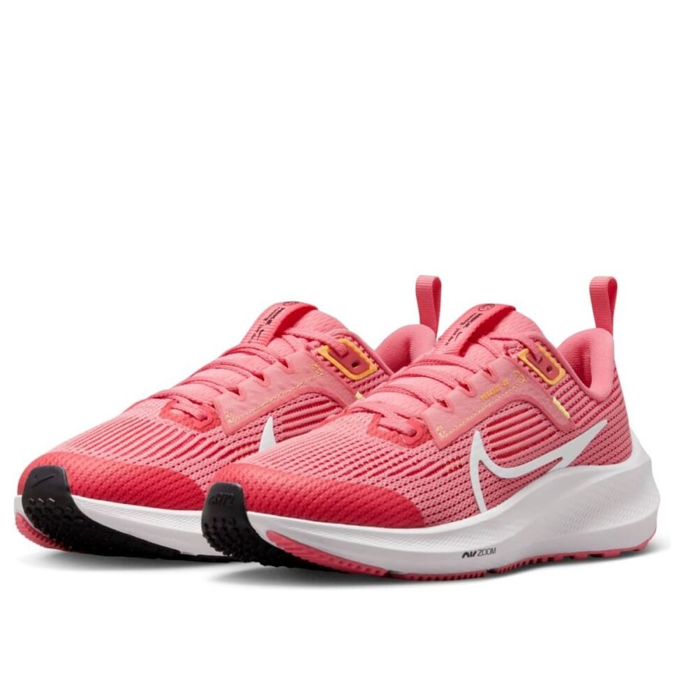 (GS) Nike Air Zoom Pegasus 40 'Coral Chalk' DX2498-600 - Image 3