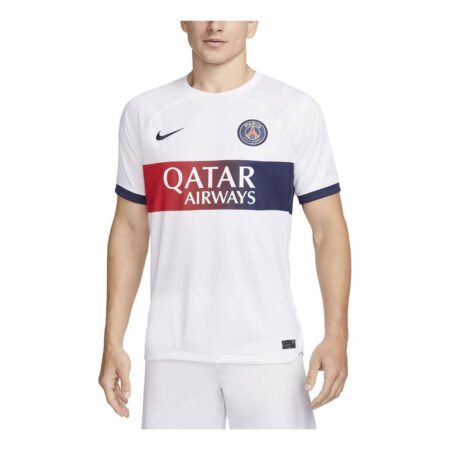 Nike Dri-FIT Paris Saint-Germain 23-24 Stadium Away Soccer Jersey 'White' DX2693-101