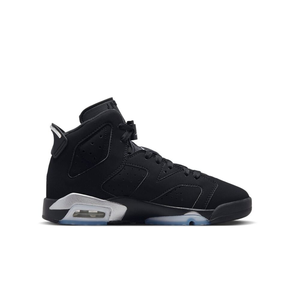 (GS) Air Jordan 6 Retro 'Chrome' DX2835-001 - Image 2