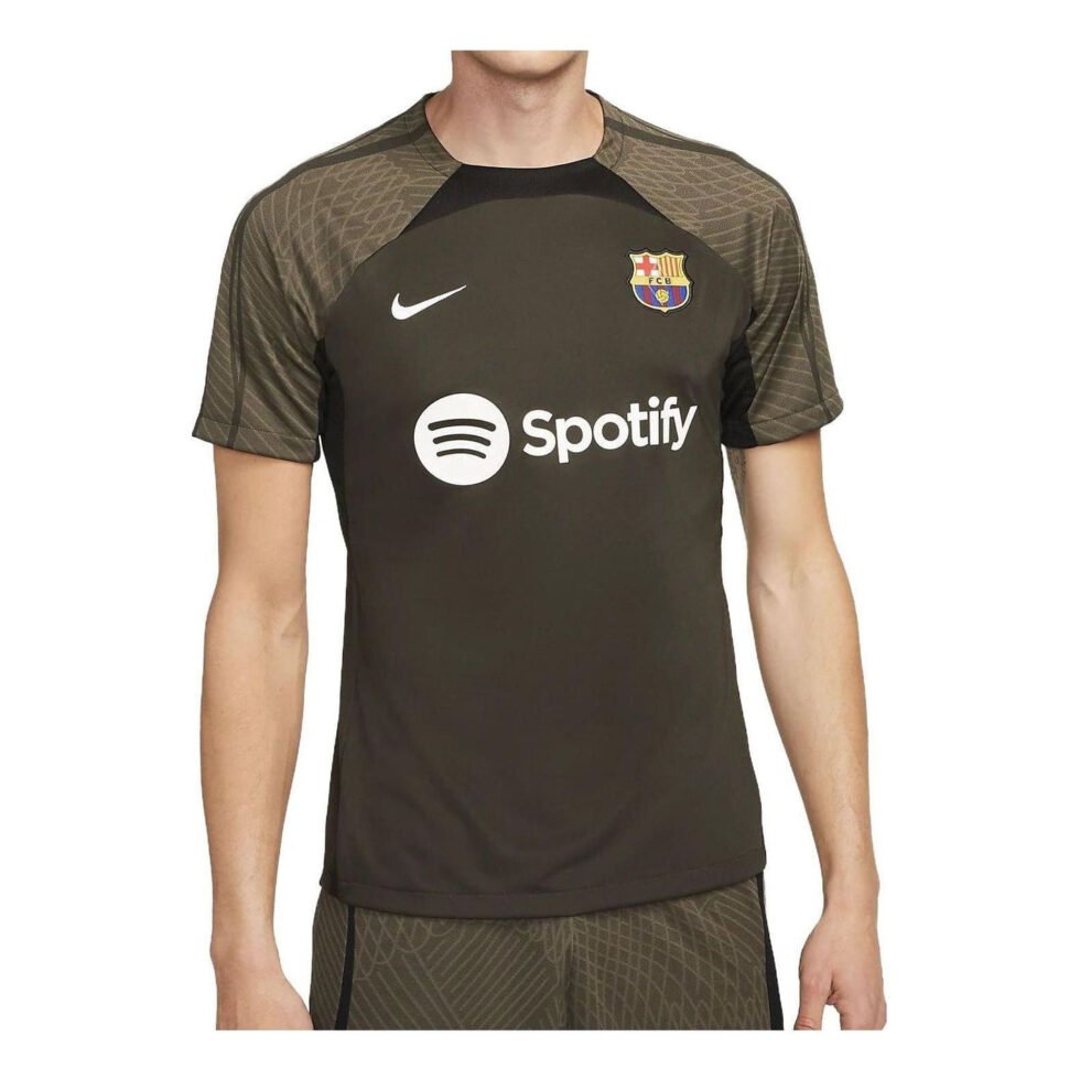 Nike Barcelona Strike Pre-Match Jerseys 'Olive Green' DX3016-358