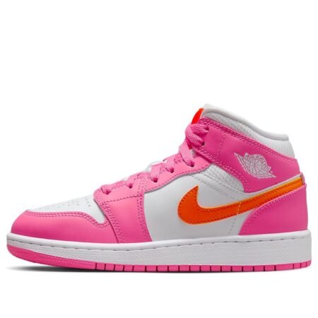 (GS) Air Jordan 1 Mid 'Pinksicle Orange' DX3240-681