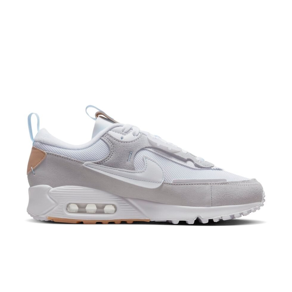(WMNS) Nike Air Max 90 Futura SE 'Gray White' DX3280-100 - Image 2
