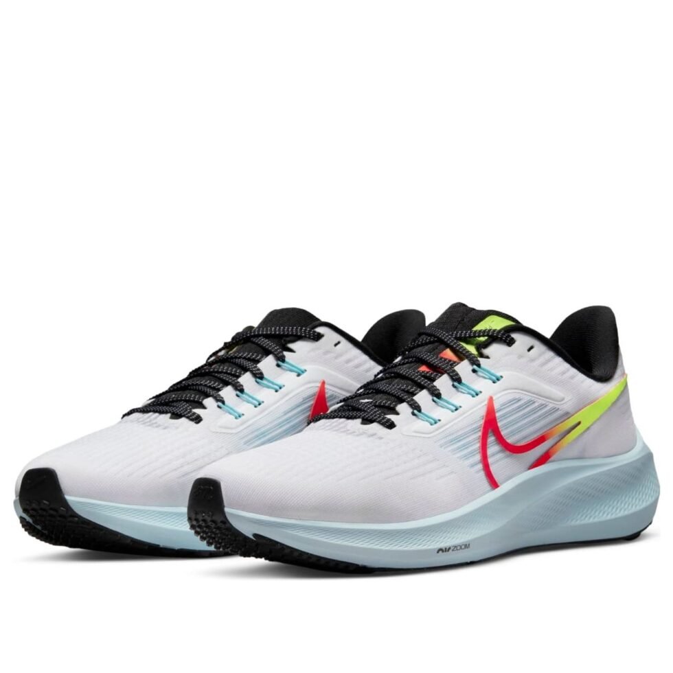 (WMNS) Nike Air Zoom Pegasus 39 'White Crimson Volt' DX3350-100 - Image 3