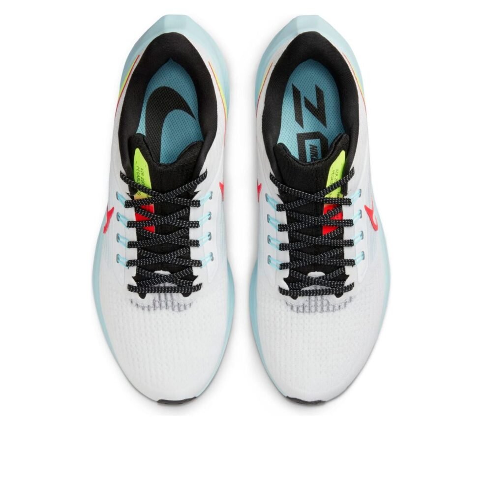 (WMNS) Nike Air Zoom Pegasus 39 'White Crimson Volt' DX3350-100 - Image 4