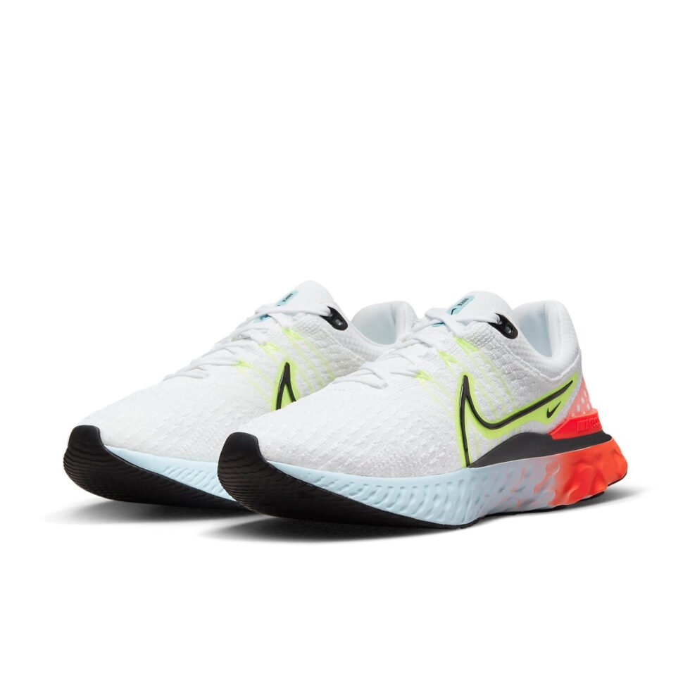 (WMNS) Nike React Infinity Run Flyknit 3 'White Volt' DX3351-100 - Image 3