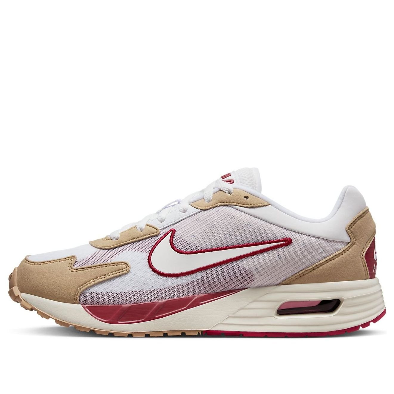 Nike Air Max Solo 'White Noble Red' DX3666-101
