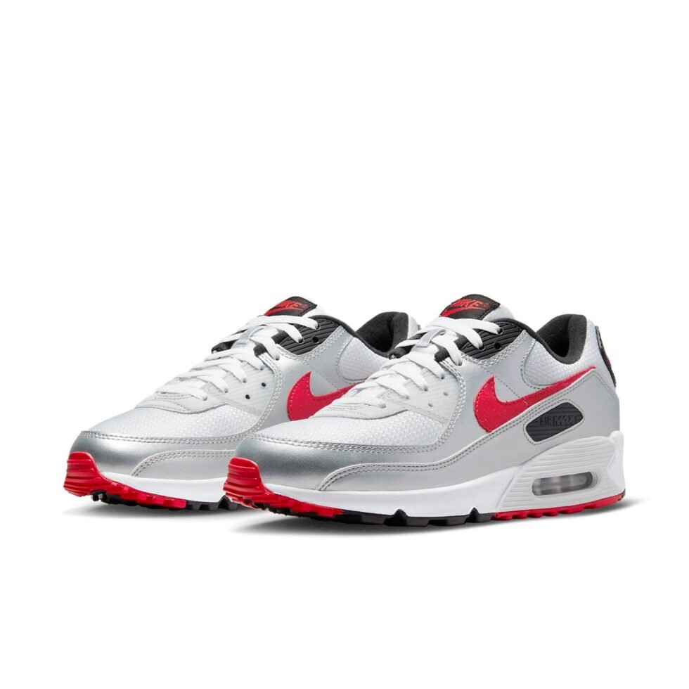 Nike Air Max 90 'Silver Bullet' DX4233-001 - Image 3