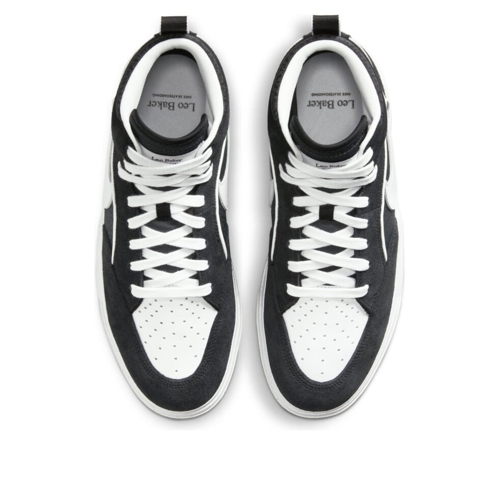 Nike React Leo SB 'Black White' DX4361-001 - Image 2