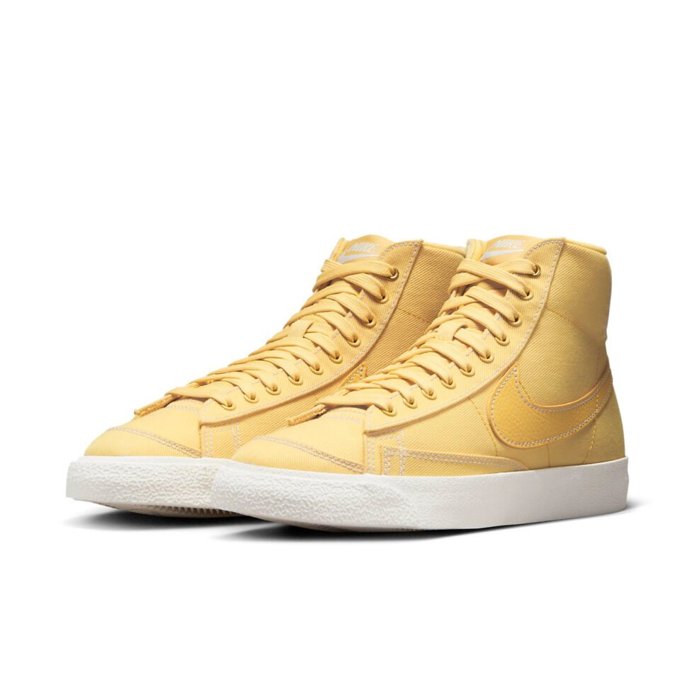 (WMNS) Nike Blazer Mid '77 Canvas 'Topaz Gold' DX5550-700 - Image 3
