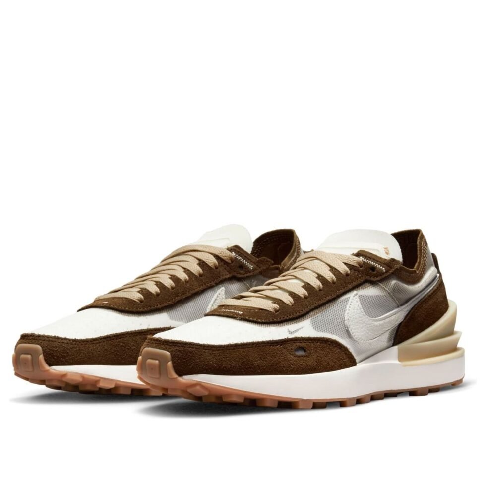 (WMNS) Nike Waffle One 'Pecan' DX5765-211 - Image 3