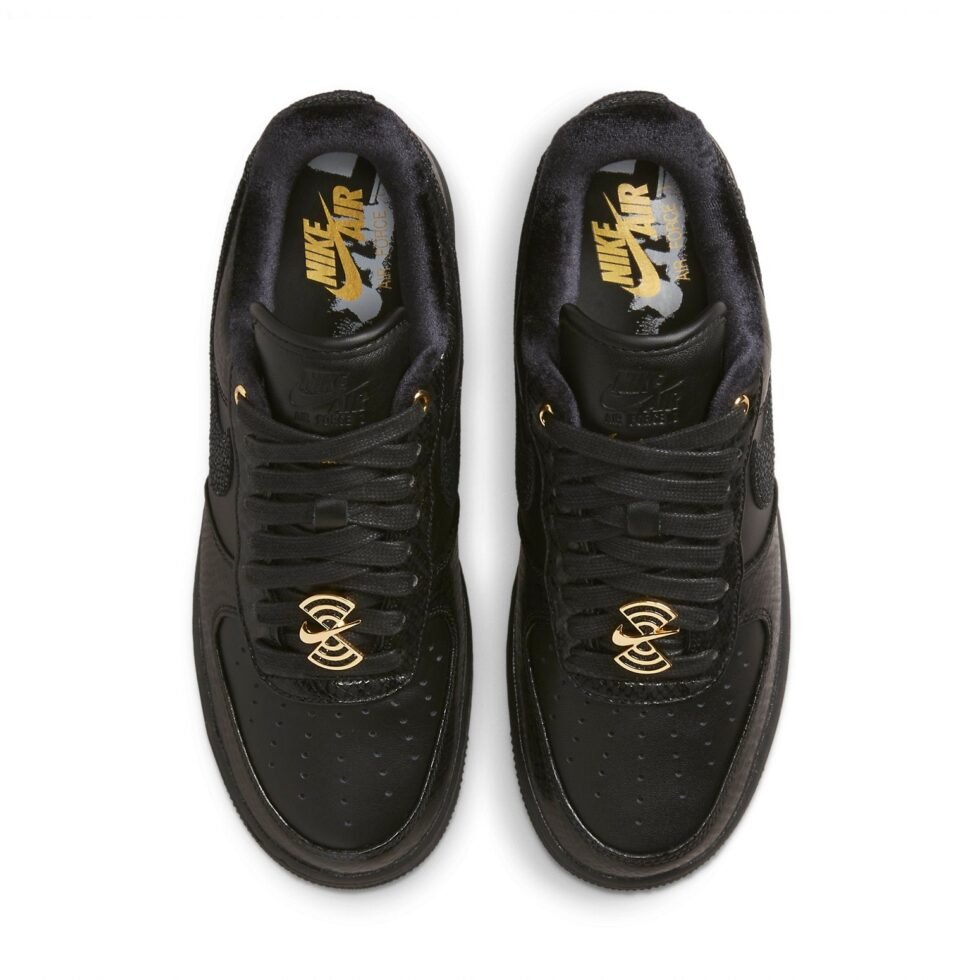 (WMNS) Nike Air Force 1 Low 'Anniversary Edition Black' DX6035-001 - Image 4