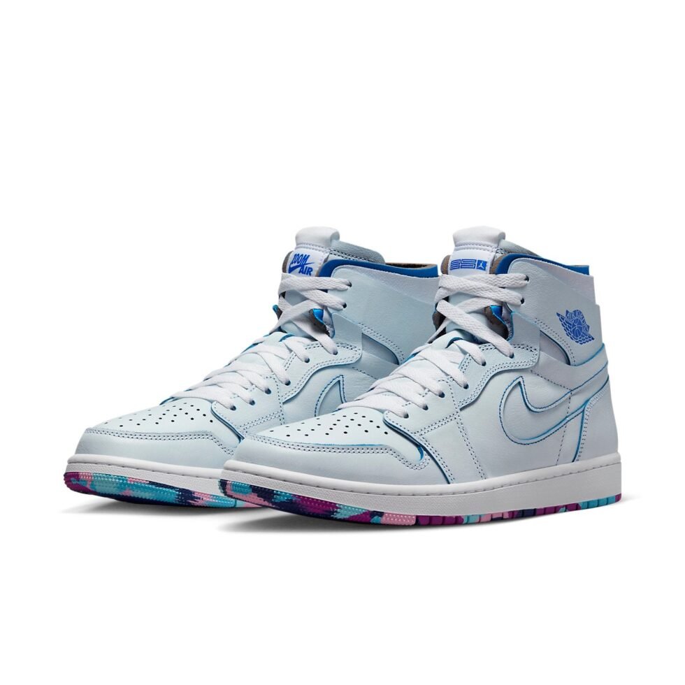 Air Jordan 1 Zoom CMFT Wear-Away '25 Years In China' DX6036-111 - Image 3