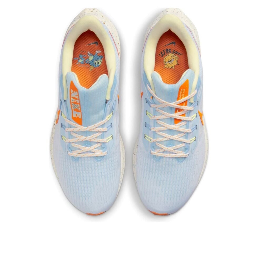 (WMNS) Nike Air Zoom Pegasus 39 'Light Thistle Safety Orange' DX6047-181 - Image 4