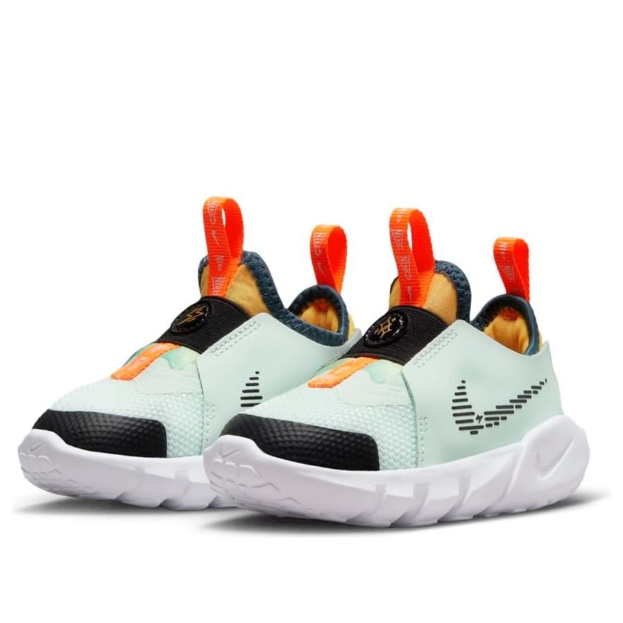 (TD) Nike Flex Runner 2 'Barely Green Laser Orange' DX6131-301 - Image 3