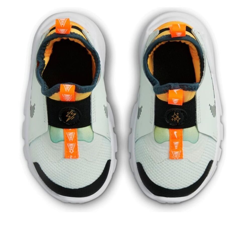 (TD) Nike Flex Runner 2 'Barely Green Laser Orange' DX6131-301 - Image 4