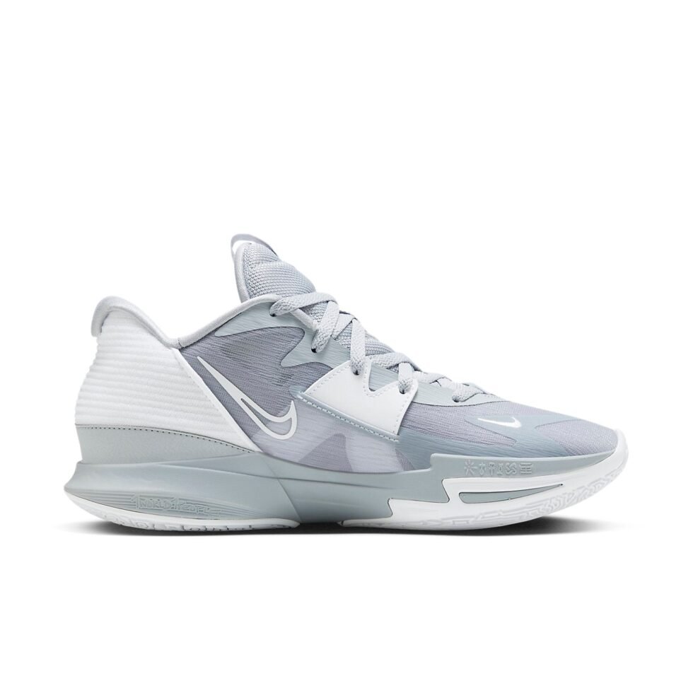 Nike Kyrie 5 Low TB EP 'Grey White' DX6565-001 - Image 2