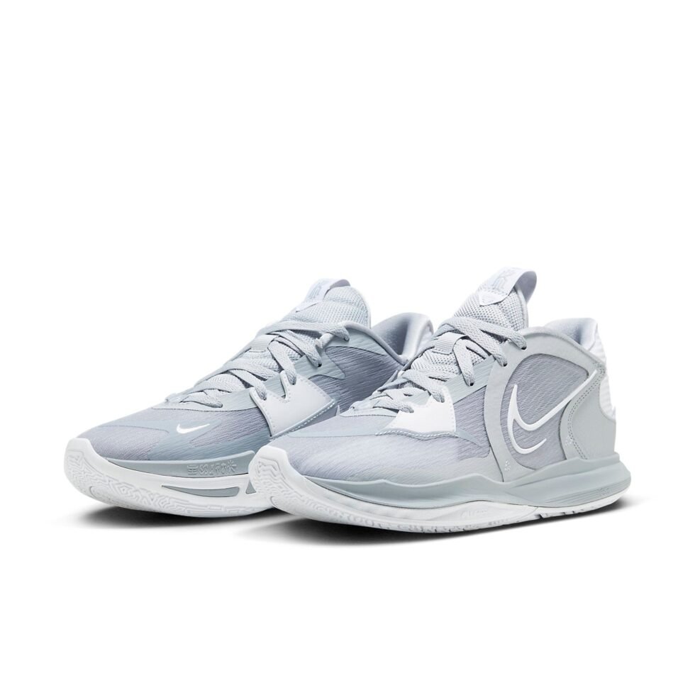 Nike Kyrie 5 Low TB EP 'Grey White' DX6565-001 - Image 3