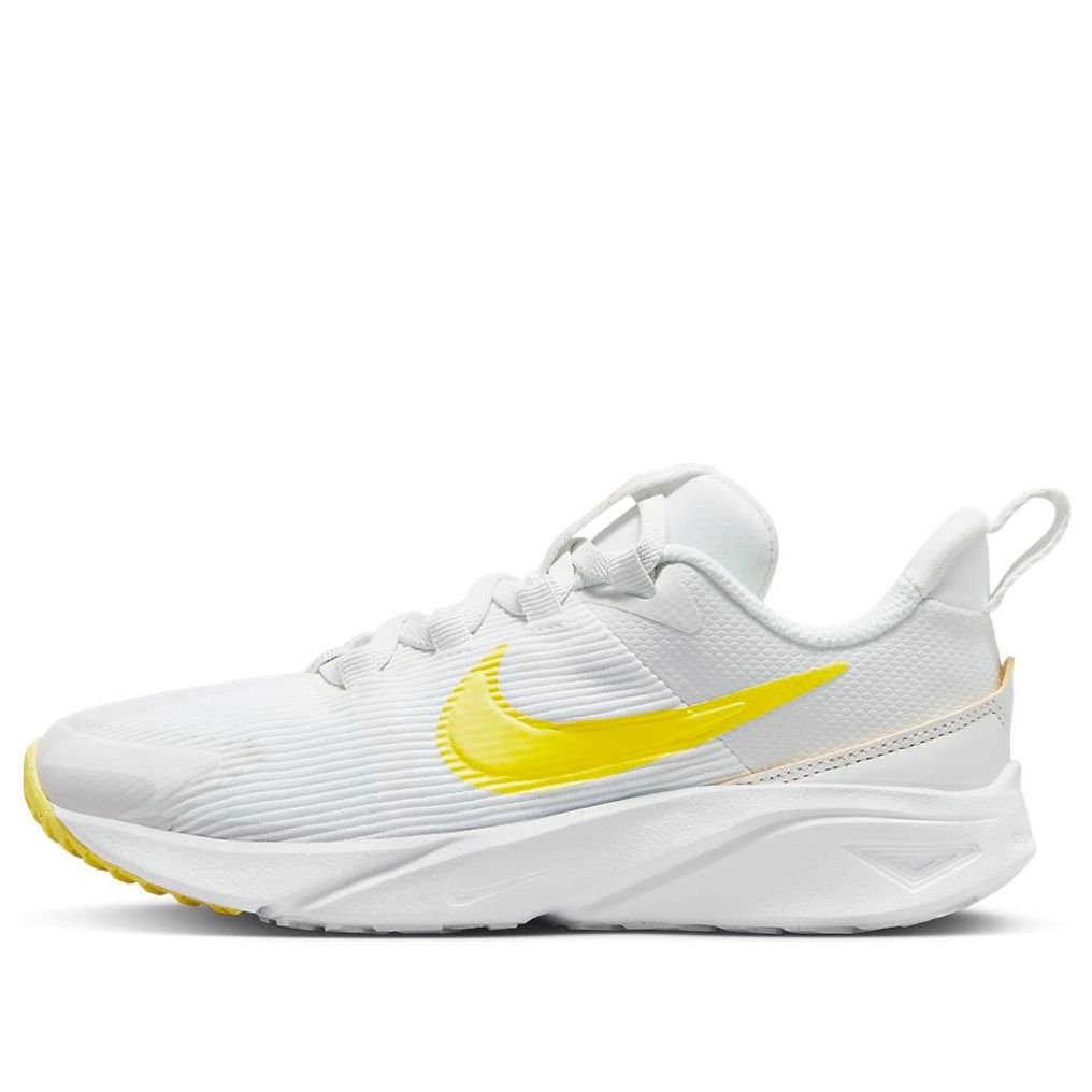 (PS) Nike Star Runner 4 'Summit White Opti Yellow' DX7614-101