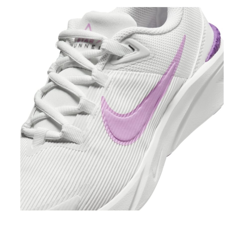 (GS) Nike Star Runner 4 'Summit White Viotech' DX7615-103 - Image 5