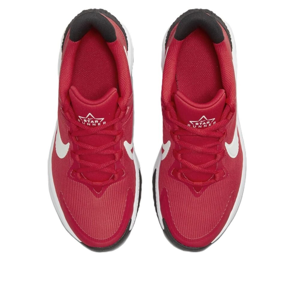 (GS) Nike Star Runner 4 'University Red' DX7615-600 - Image 4