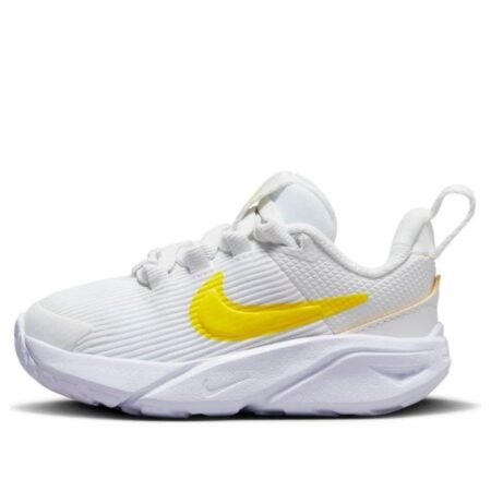 (TD) Nike Star Runner 4 Shoes 'Summit White Opti Yellow' DX7616-101