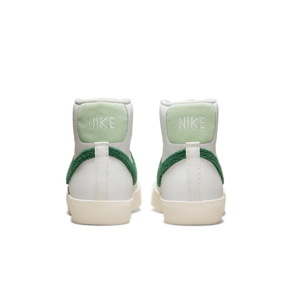 (WMNS) Nike Blazer Mid '77 'Chenille Swoosh - White Gorge Green' DX8959-100 - Image 5