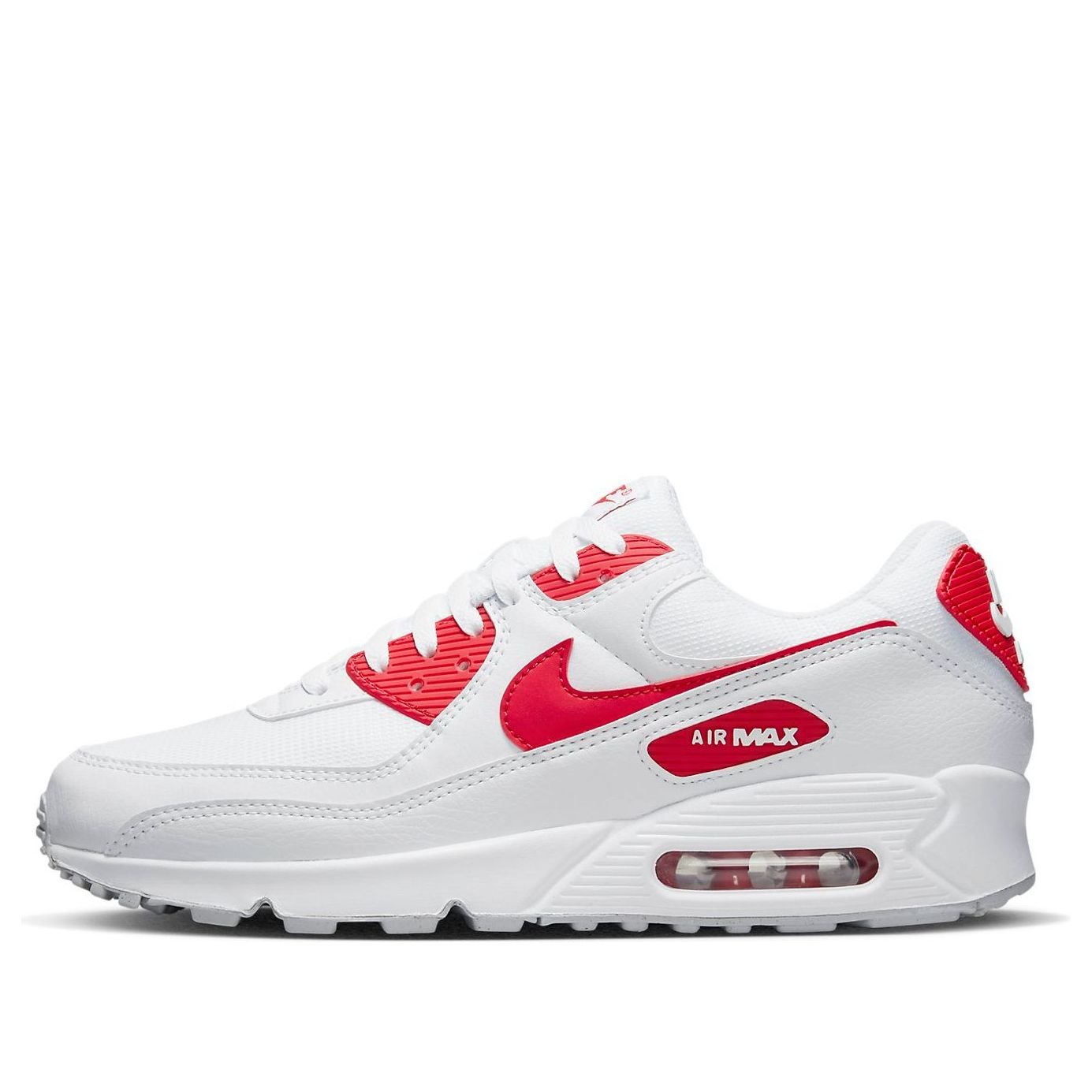 Nike Air Max 90 'White University Red' DX8966-100