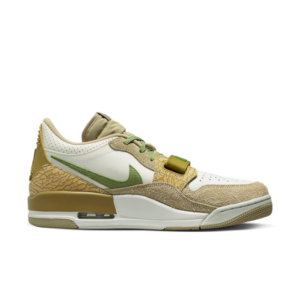 Air Jordan Legacy 312 Low 'Golden Moss Alligator' DX9260-001 - Image 2