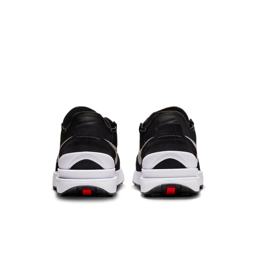 Nike Waffle One Leather 'Black White' DX9428-001 - Image 5