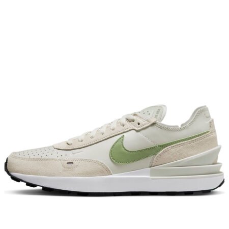 Nike Waffle One Leather 'Light Bone Oil Green' DX9428-002
