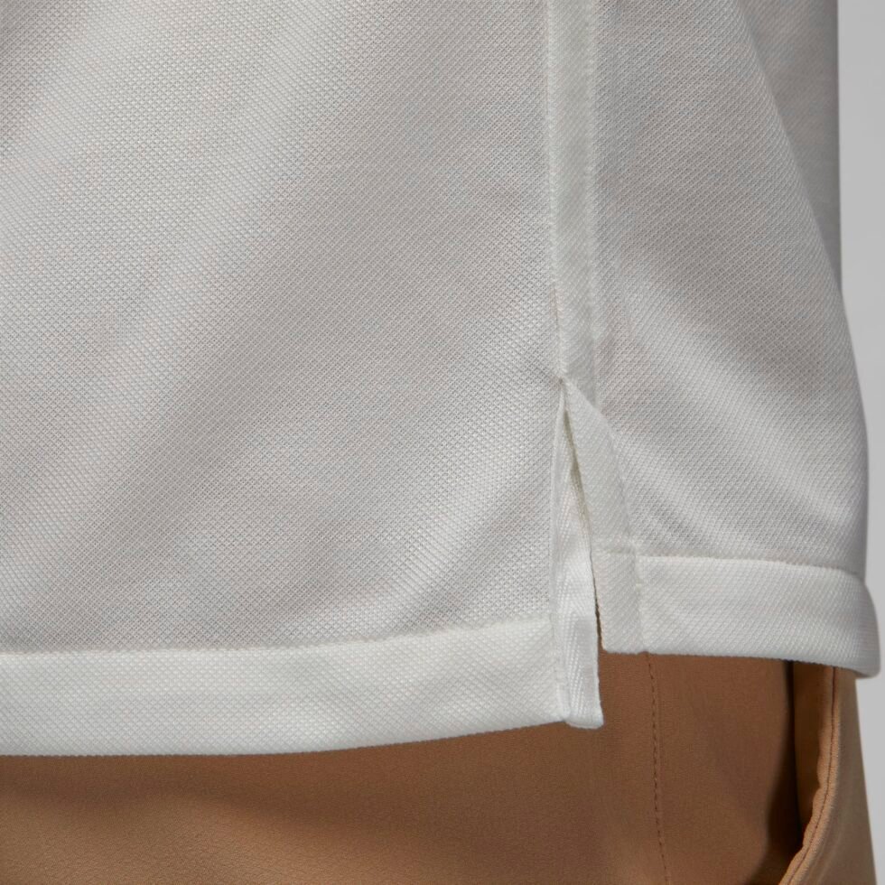 Air Jordan Dri-FIT Sport Golf Polo Shirt Asia Sizing 'Sail' DZ0541-133 - Image 4