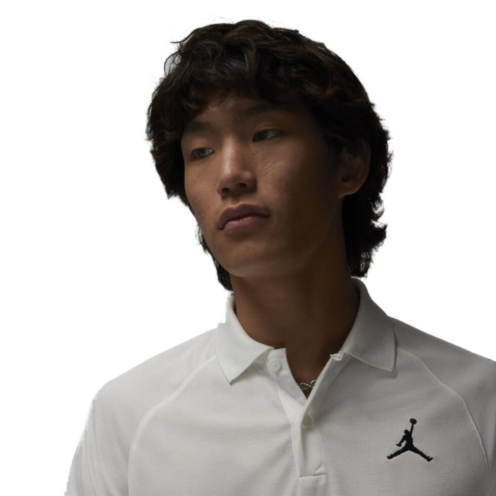 Air Jordan Dri-FIT Sport Golf Polo Shirt Asia Sizing 'Sail' DZ0541-133 - Image 7