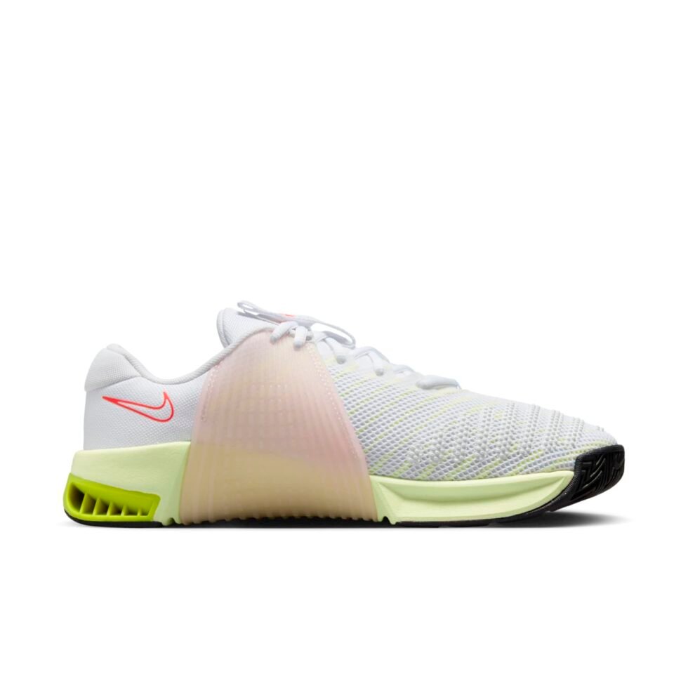 (WMNS) Nike Metcon 9 'White Volt Crimson' DZ2537-101 - Image 2