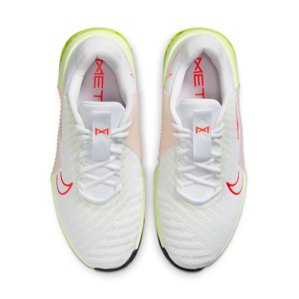 (WMNS) Nike Metcon 9 'White Volt Crimson' DZ2537-101 - Image 4