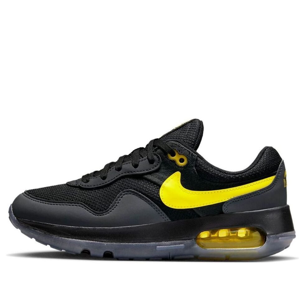 (GS) Nike Air Max Motif Next Nature 'Black Yellow' DZ2765-001