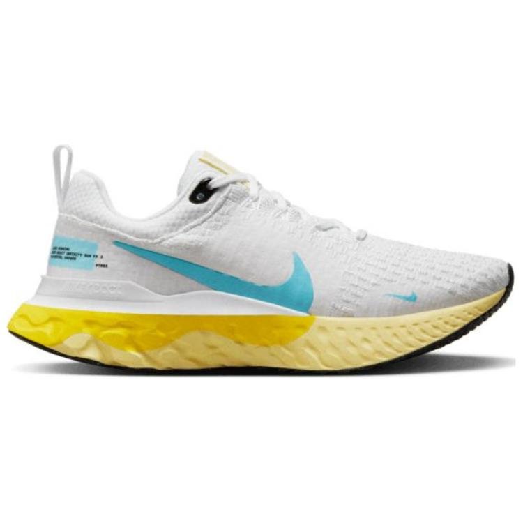 (WMNS) Nike React Infinity Run Flyknit 3 'White Baltic Blue' DZ3016-102 - Image 2