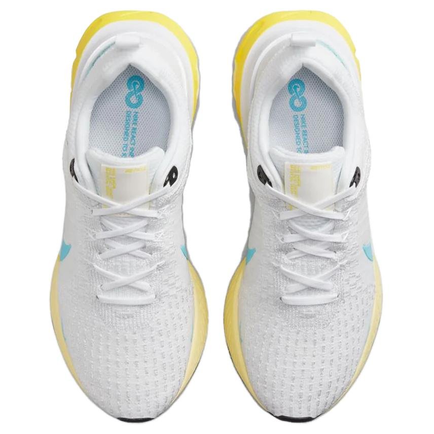 (WMNS) Nike React Infinity Run Flyknit 3 'White Baltic Blue' DZ3016-102 - Image 4