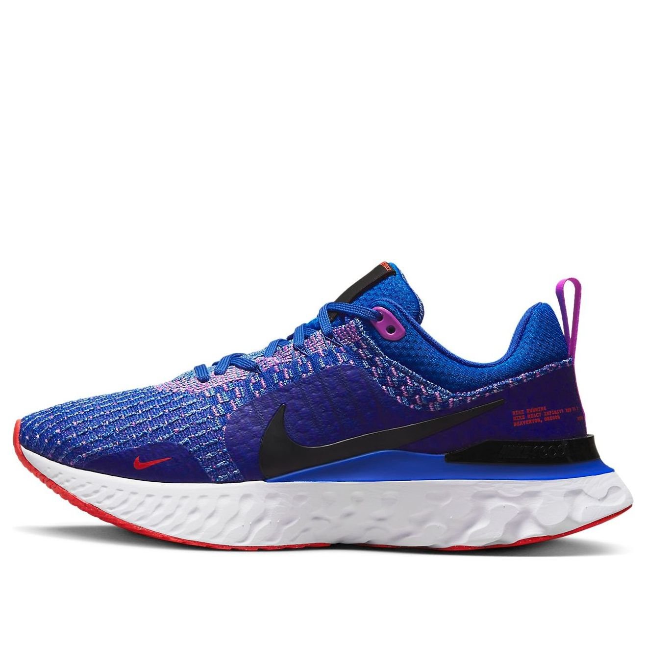 (WMNS) Nike React Infinity Run Flyknit 3 'Racer Blue Crimson' DZ3016-400