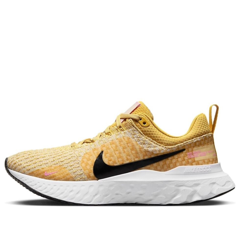 (WMNS) Nike React Infinity Run Flyknit 3 'Wheat Gold' DZ3016-700