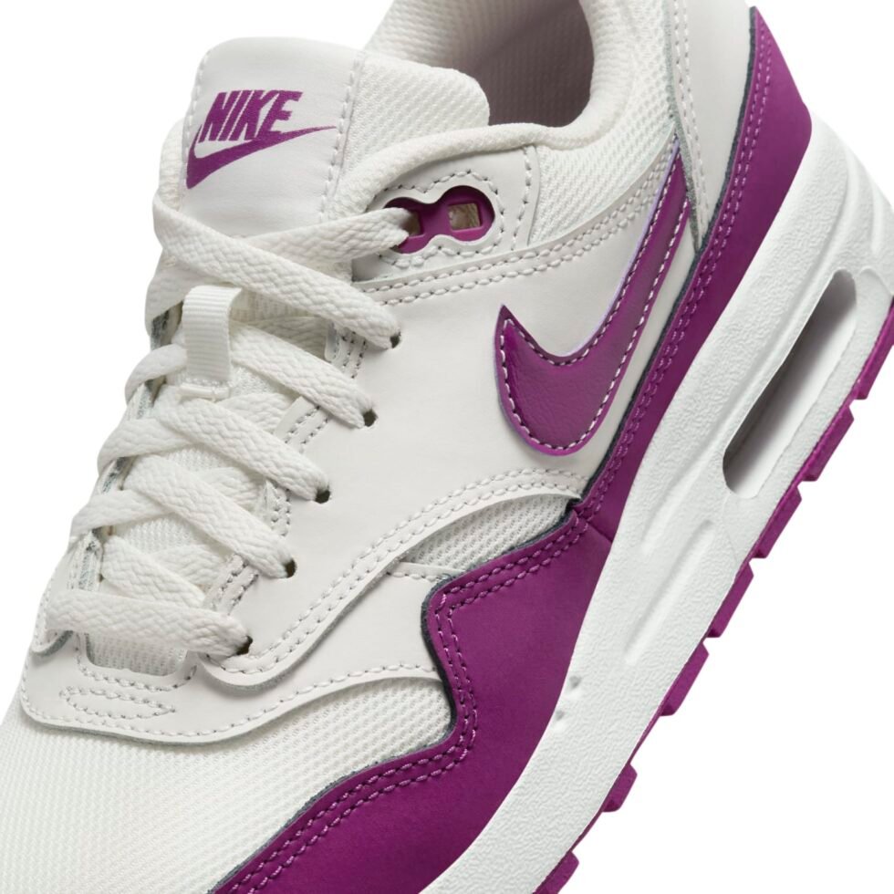 (GS) Nike Air Max 1 'Summit White Viotech' DZ3307-109 - Image 7