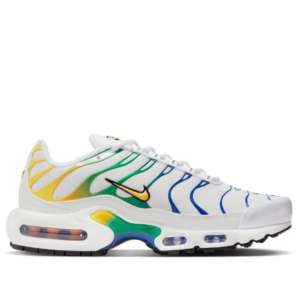 (WMNS) Nike Air Max Plus 'Brazil' DZ3671-101 - Image 2