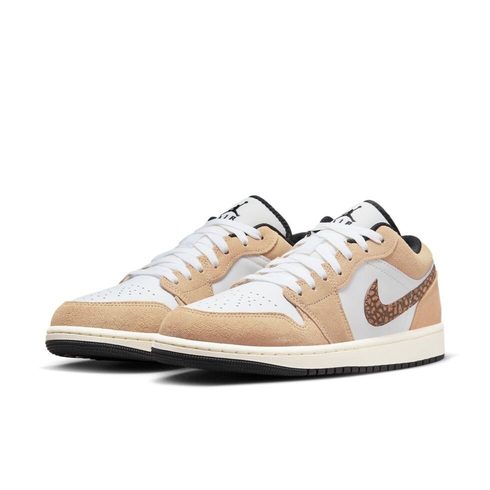 Air Jordan 1 Low SE 'Brown Elephant' DZ4130-201 - Image 2