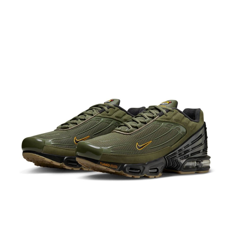 Nike Air Max Plus 3 'Medium Olive Gum' DZ4502-200 - Image 3