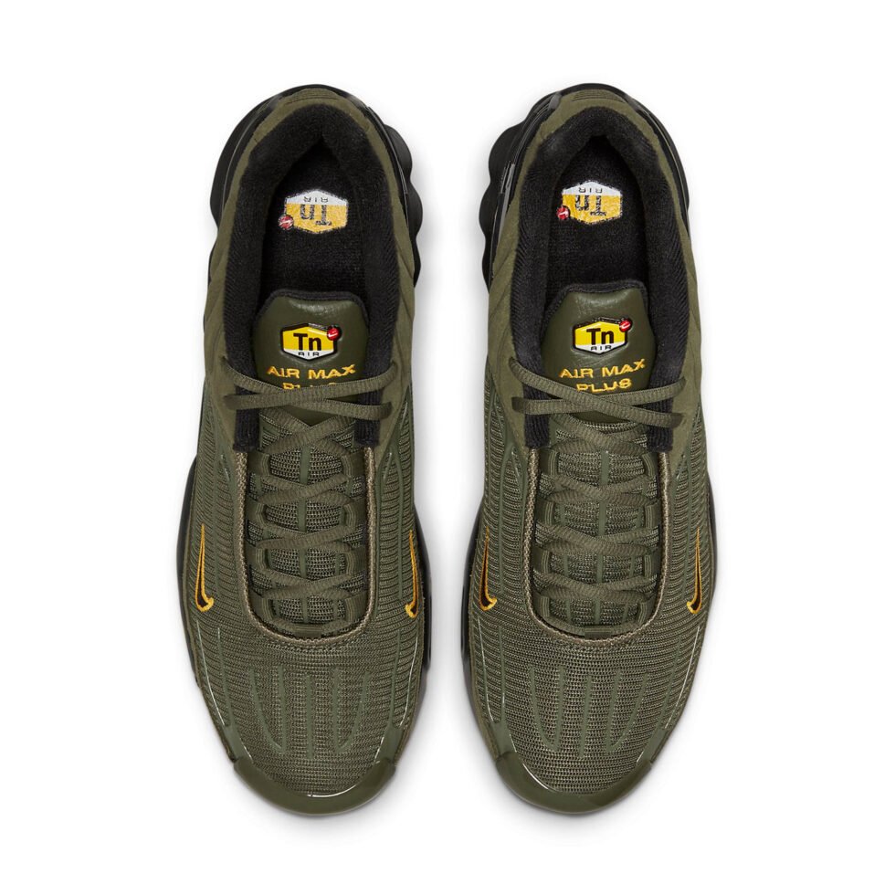 Nike Air Max Plus 3 'Medium Olive Gum' DZ4502-200 - Image 4